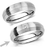 L´AMOUR prsten snubní pro ženy z chirugické oceli