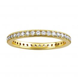 St��brn�/pozlacen� prsten Samira s �ir�mi Brilliance Zirconia - zv�t�it obr�zek