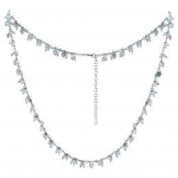 Støíbrný náhrdelník s pravým Akvamarínem Bern - zvìtšit obrázek