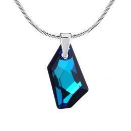 Støíbrný pøívìsek De-Art  Bermuda Blue se Swarovski® Crystals