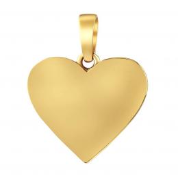 Zlatý pøívìsek srdce Nico ze žlutého zlata - zvìtšit obrázek
