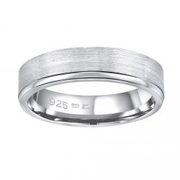 Snubní støíbrný prsten MADEIRA v provedení bez kamene pro muže i ženy